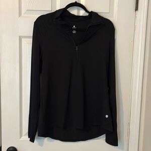 apana long sleeve 1/4 zip pull-over